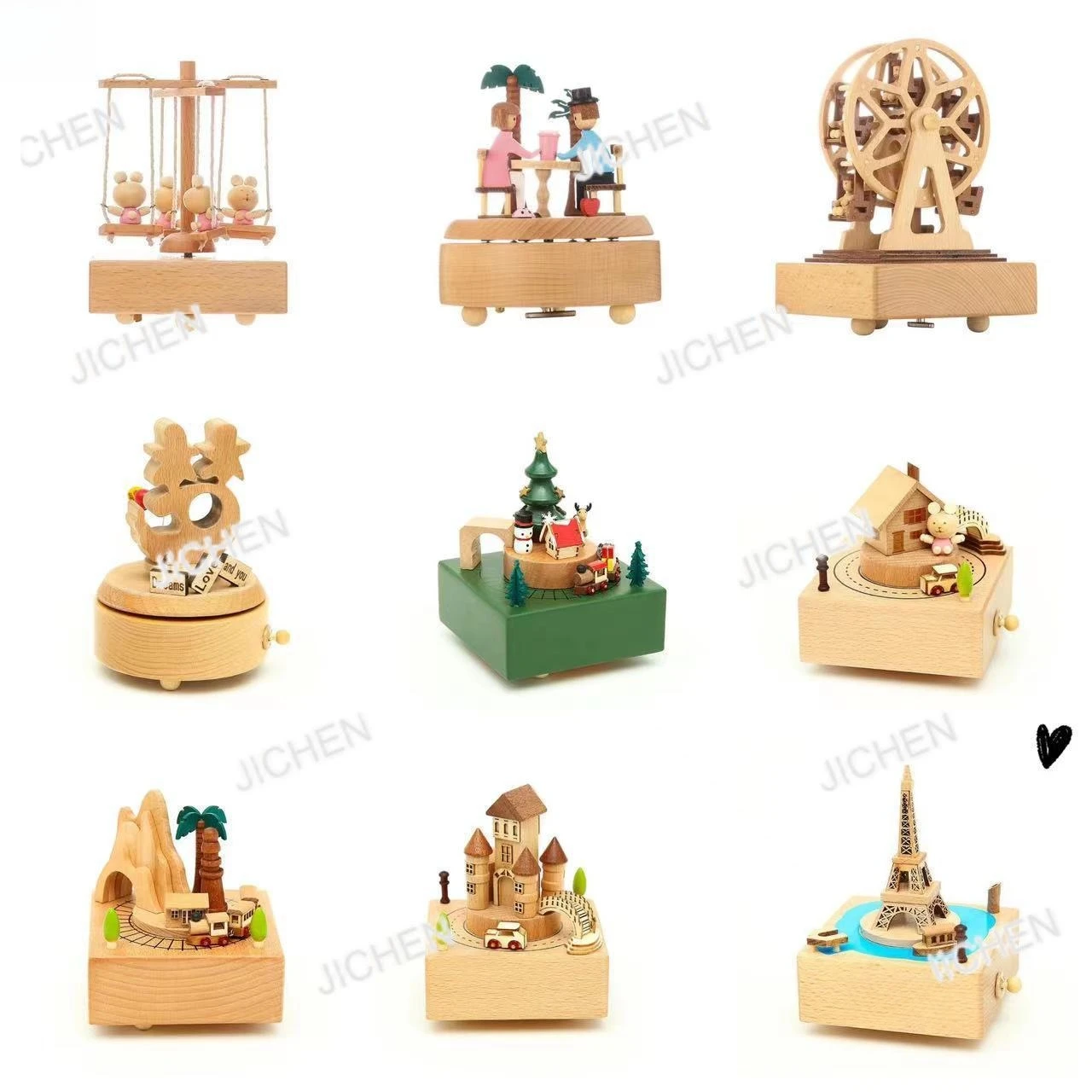 

Музыкальная шкатулка из бука, деревянные поделки