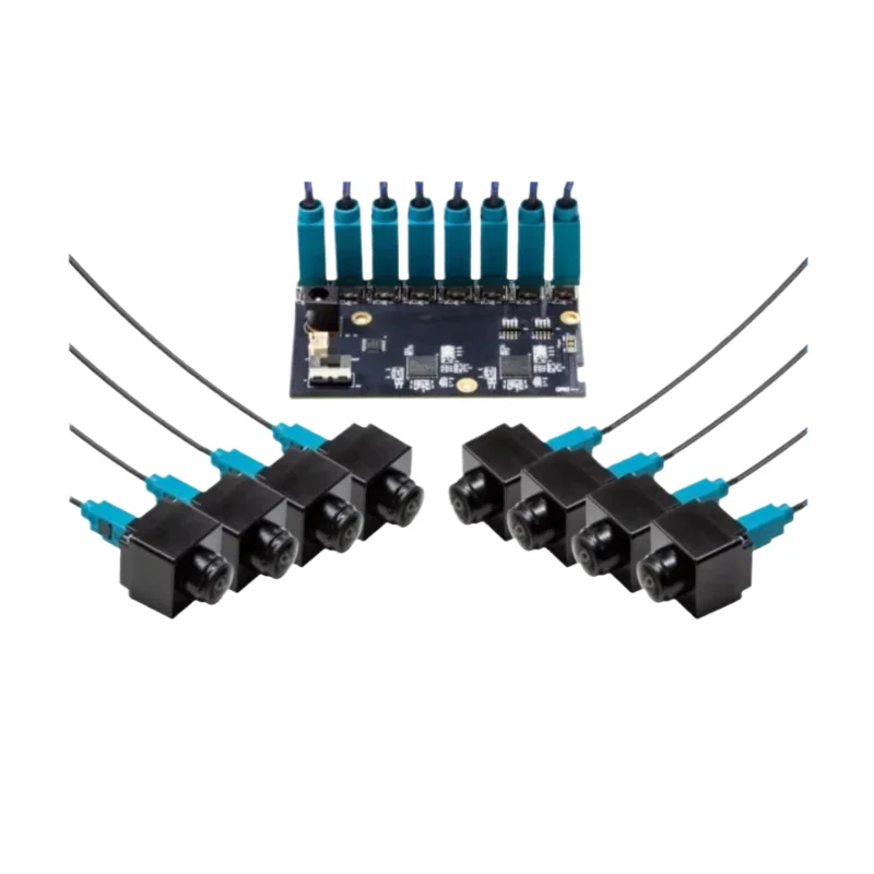GGDX Chipboard  3mp Isx031 8-channel Gmsl2 Camera Kit Agx Orin 120 Db Hdr,Built-in Isp,Led Flicker Mitigation