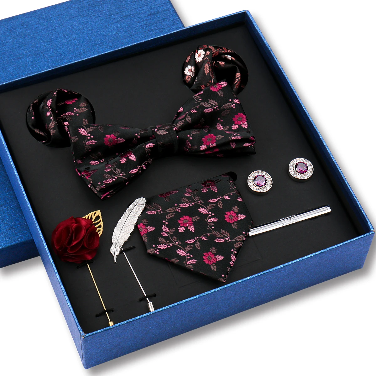 ensemble-de-cravates-de-luxe-pour-homme-8-pieces-nœud-papillon-paisley-pochette-de-costume-boutons-de-manchette-broche-pince-a-cravate-–-ideal-pour-affaires-mariage-soiree-formelle-–-le-meilleur-cadeau-pour-homme