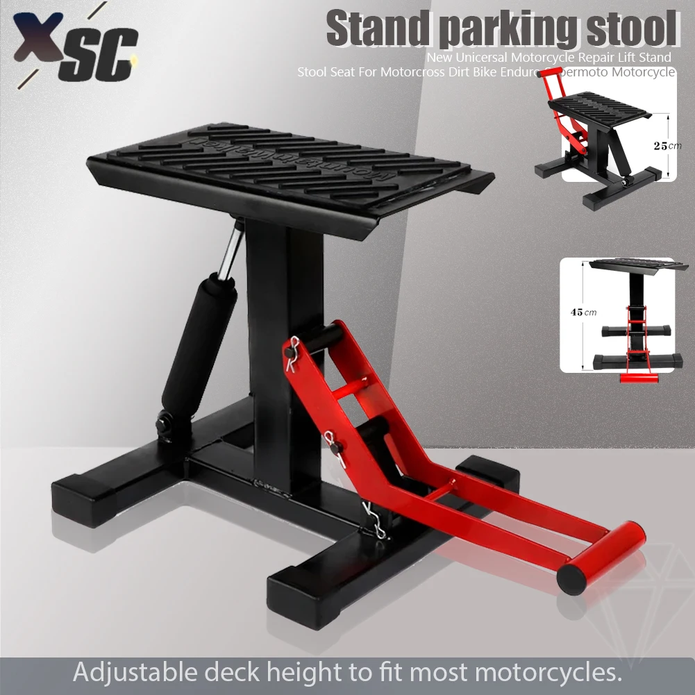 Universal Motorcycle Repair Lift Stand Stool Seat For K.T.M Honda Yamaha Suzuki Kawasaki Dirt Bike Enduro Supermoto Motorcross