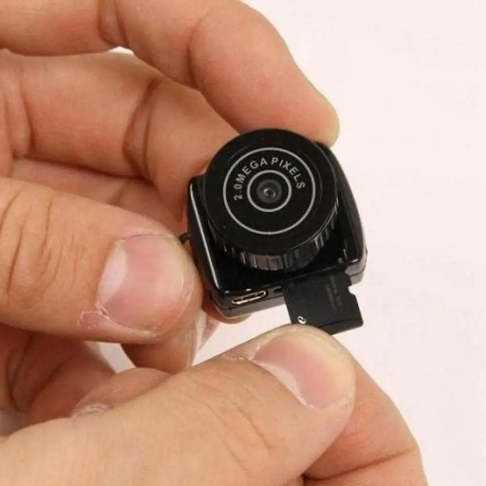 Y2000 Mini Camera Portable Audio Video Recorder Ultra Small Body Camera Sport DV DVR Car Sport Micro Cam Surveillance Camcorder