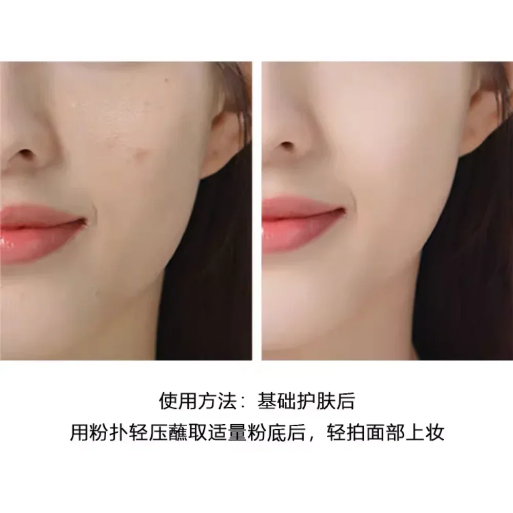Coreia preto ouro almofada de ar bb fundação creme hidratante com pacote de substituição corretivo de longa duração maquiagem cosméticos