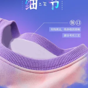 أطفال طويلة الأكمام من النوع الثقيل لطيف التعادل الكرتون أنيمي جولة الرقبة أزياء الملابس للأولاد والبنات هدية الربيع والخريف أفضل 10 كنزات Lilo Stich مبيعا - No3