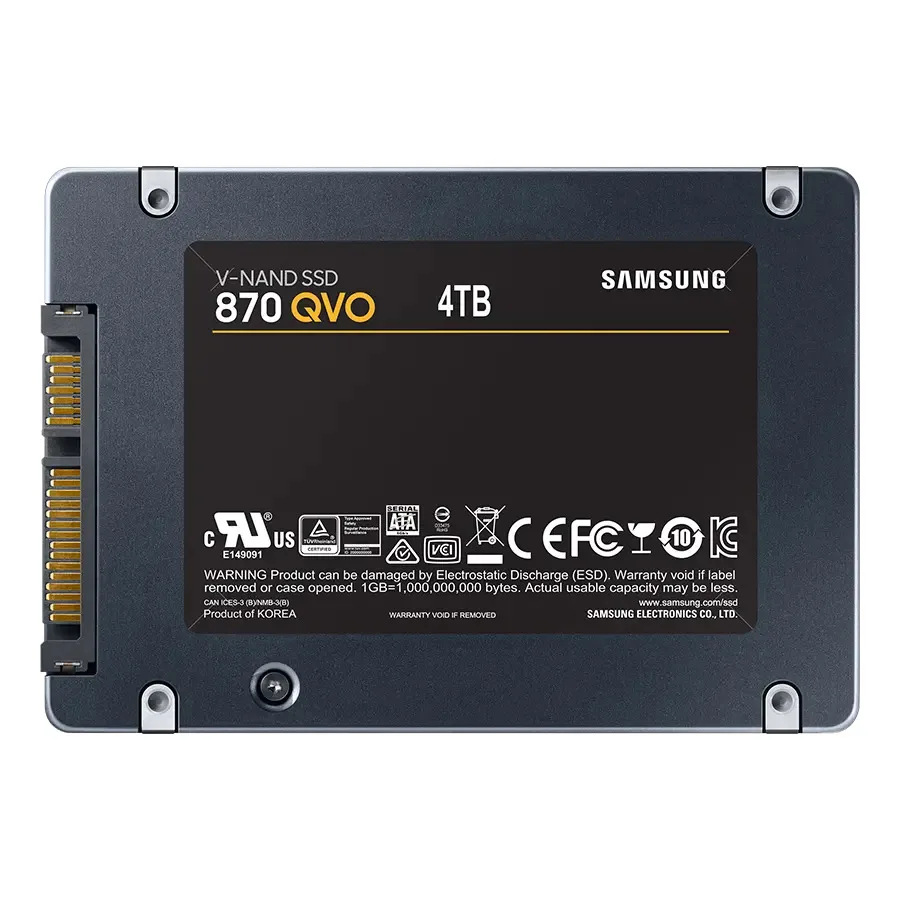 Imagem -04 - Samsung-ssd 870 Qvo 25 Polegadas Grande Armazenamento 8tb 4tb 2tb tb Velocidade de Leitura 560 mb s Sata 3