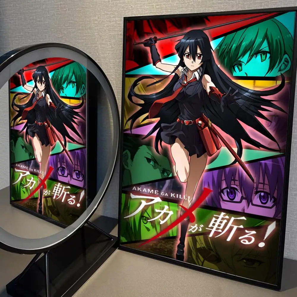 Japanese Anime Akame Ga KILL Poster Prints Art Nordic Aesthetic Canvas Painting  for Living Room Bar Gaming Room Home Decoration