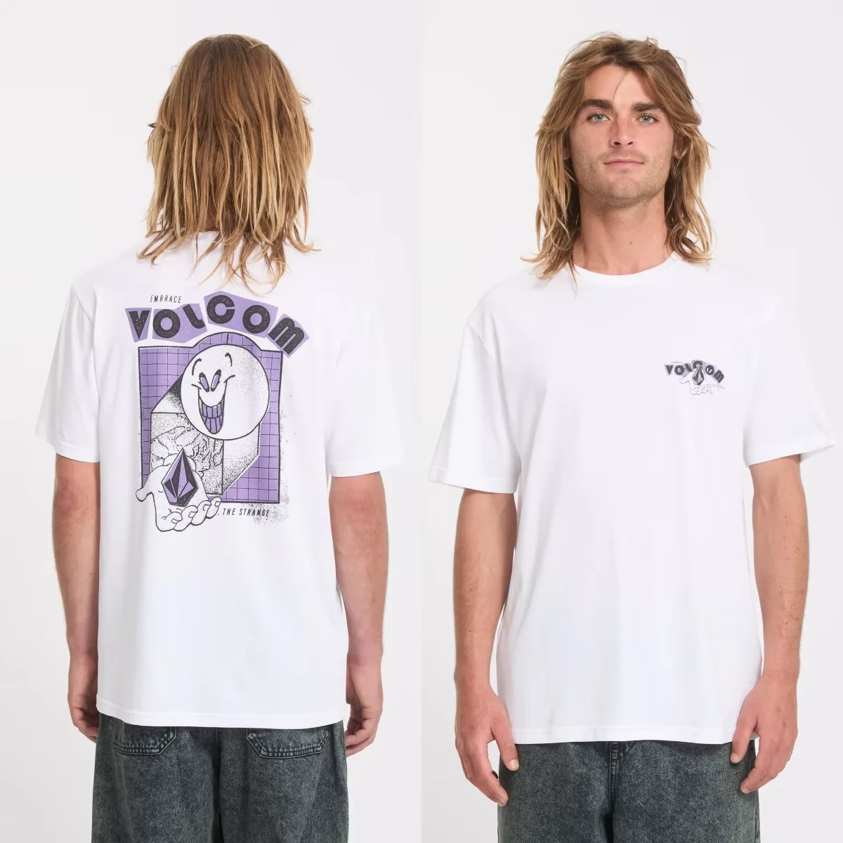 2026 New Extreme Sports Outdoor Graphic T-Shirt Stony Ball Volcom Unisex Casual Streetwear Tee for Skater Surfers