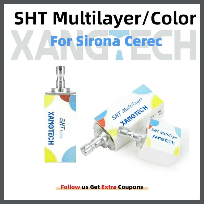 

ST/SHT 40*15*19 Прешад/многослойный цирконий Sirona Cerec Циркониевые блоки Диски Стоматологические Matierials CAD CAM
