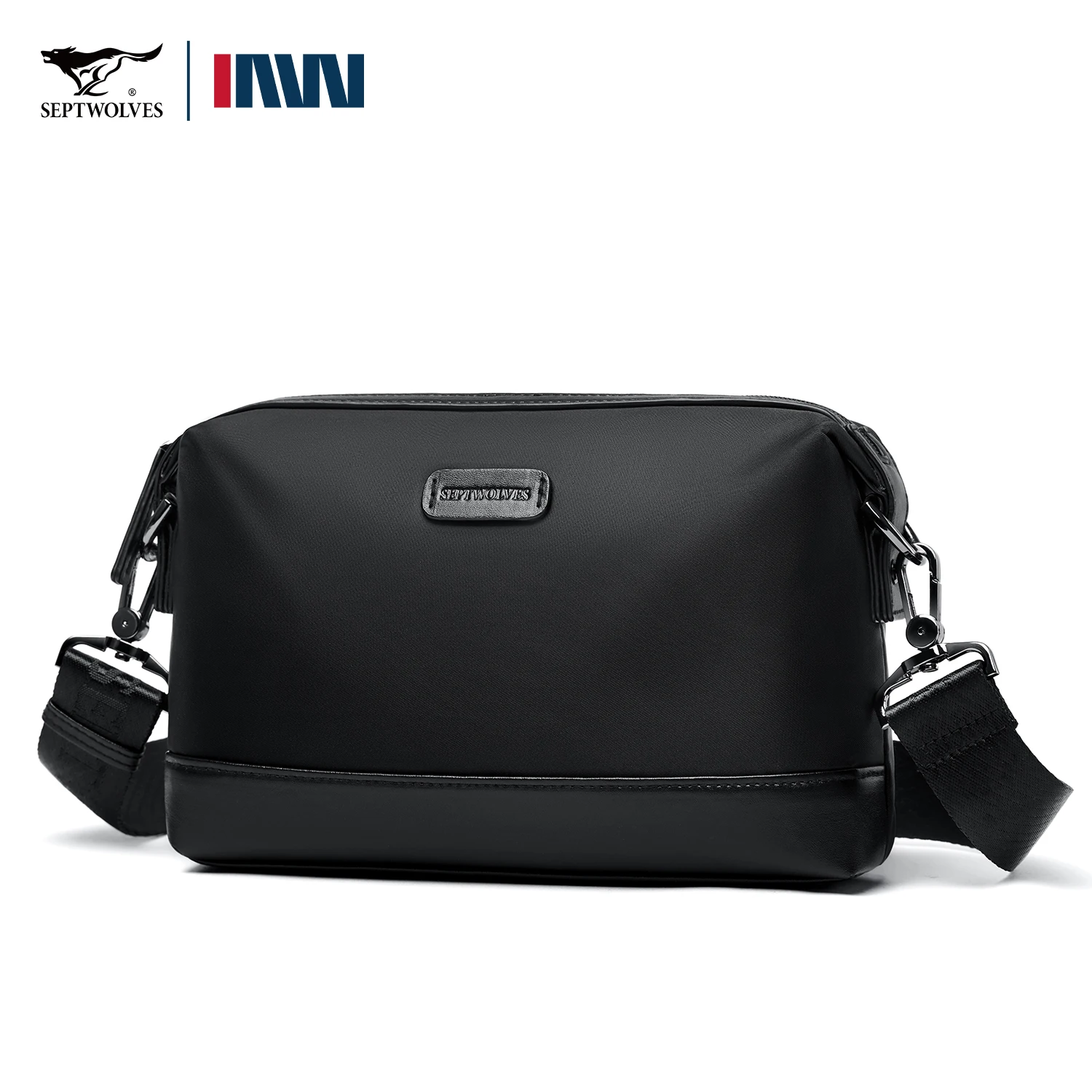 

Septwolves New Style Oxford Waterproof Shoulder Bag Scratch-Resistant Travel Men Crossbody Bag With Anti-Theft Zipper Pocket
