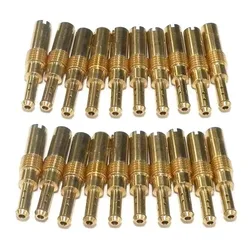 10pcs Pilot Jet Slow Jet 6mm for Motorcycle GY6 Carburetor PWK Keihin PE CVK FCR PWM PJ CBR CR N424-21 OKO CVK Injector Nozzle