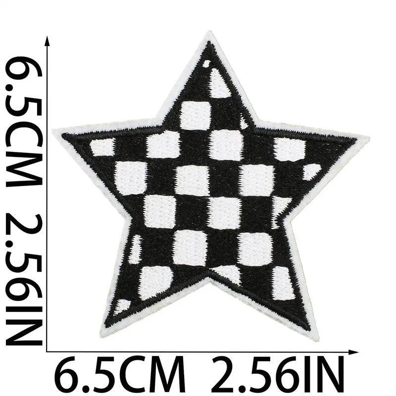 Embroidered Patch Iron On Patches for Clothing Pocket Love Clothes Stickers Fabric Sewing Thermal Adhesive Applique Fusible