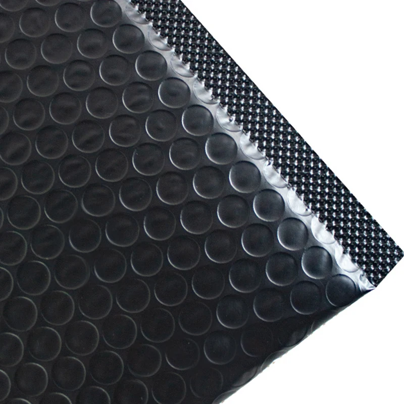50pcs Black 15*19cm Poly bubble Mailer envelopes padded Mailing Bag Self Sealing