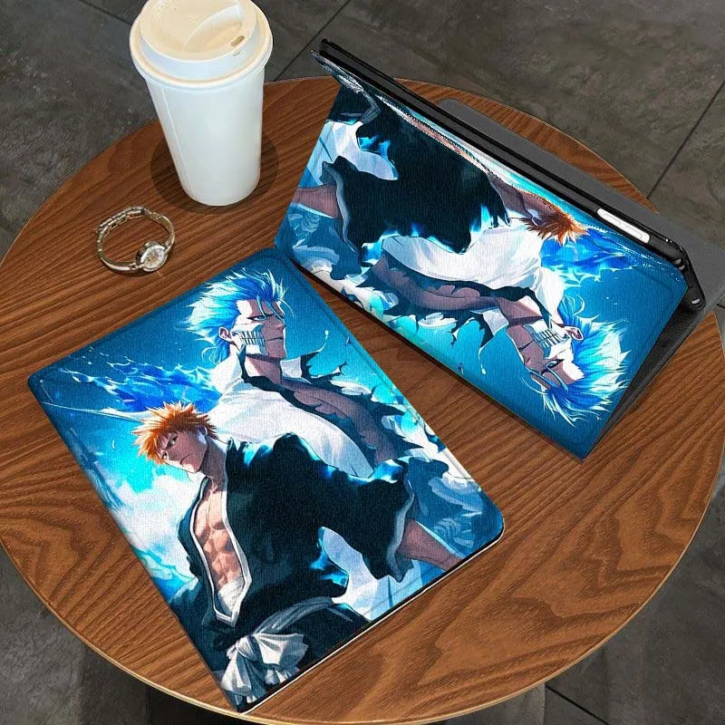

Bleach Anime Art Pattern For iPad Pro Air Mini 1 2 3 4 5 6 7 7th 8th 9th 10th 11th 10.2 9.7 10.5 10.9 11 12.9 Tablet Case