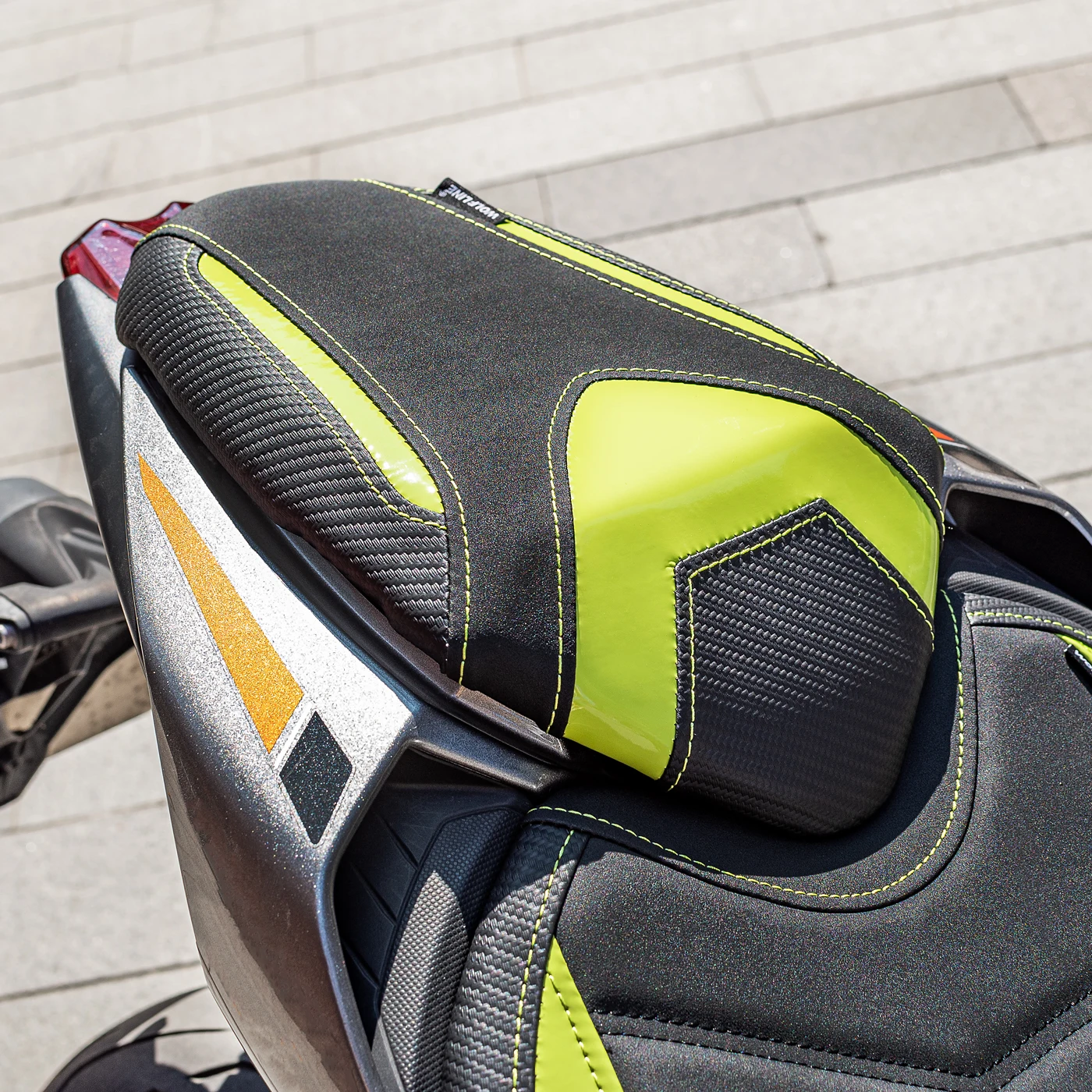 Motorcycle Rear Passenger Seat For Triumph Street Triple 765 S R 765S 765R Rider Pillion Full Seat Cushion 2020-2025 2024 2023