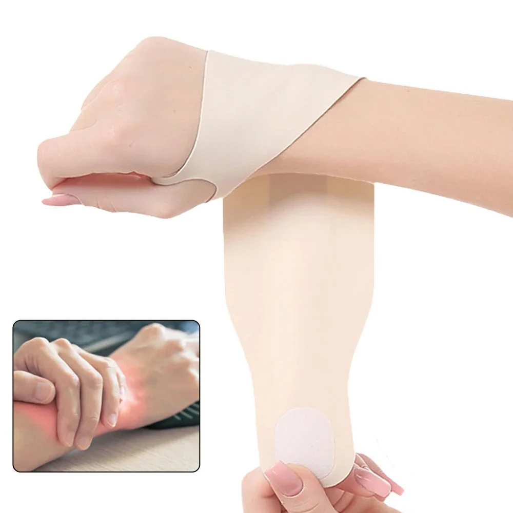 1Pc Thin Adjustable Wrist Guard Sprain Wrist Brace Sore Wrist Tendon Sheath Joint Fixed Pressure Hand Protector Cover Man Woman
