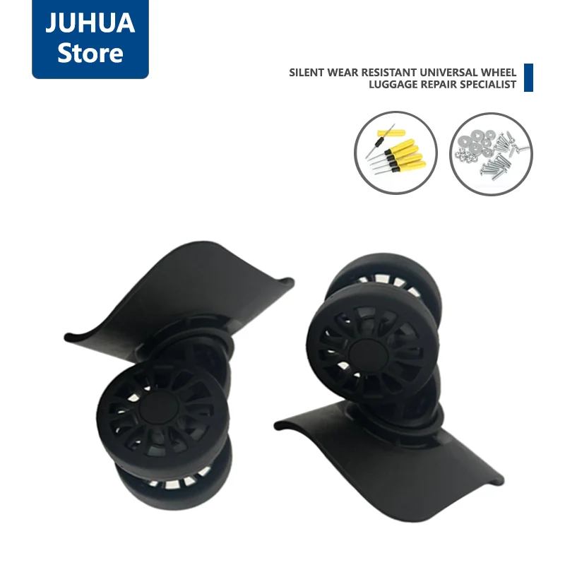 

Luggage Universal Wheel JHW361-2 Trolley Case Universal Caster Accessories Wear-resistant Silent Replacement Wheel