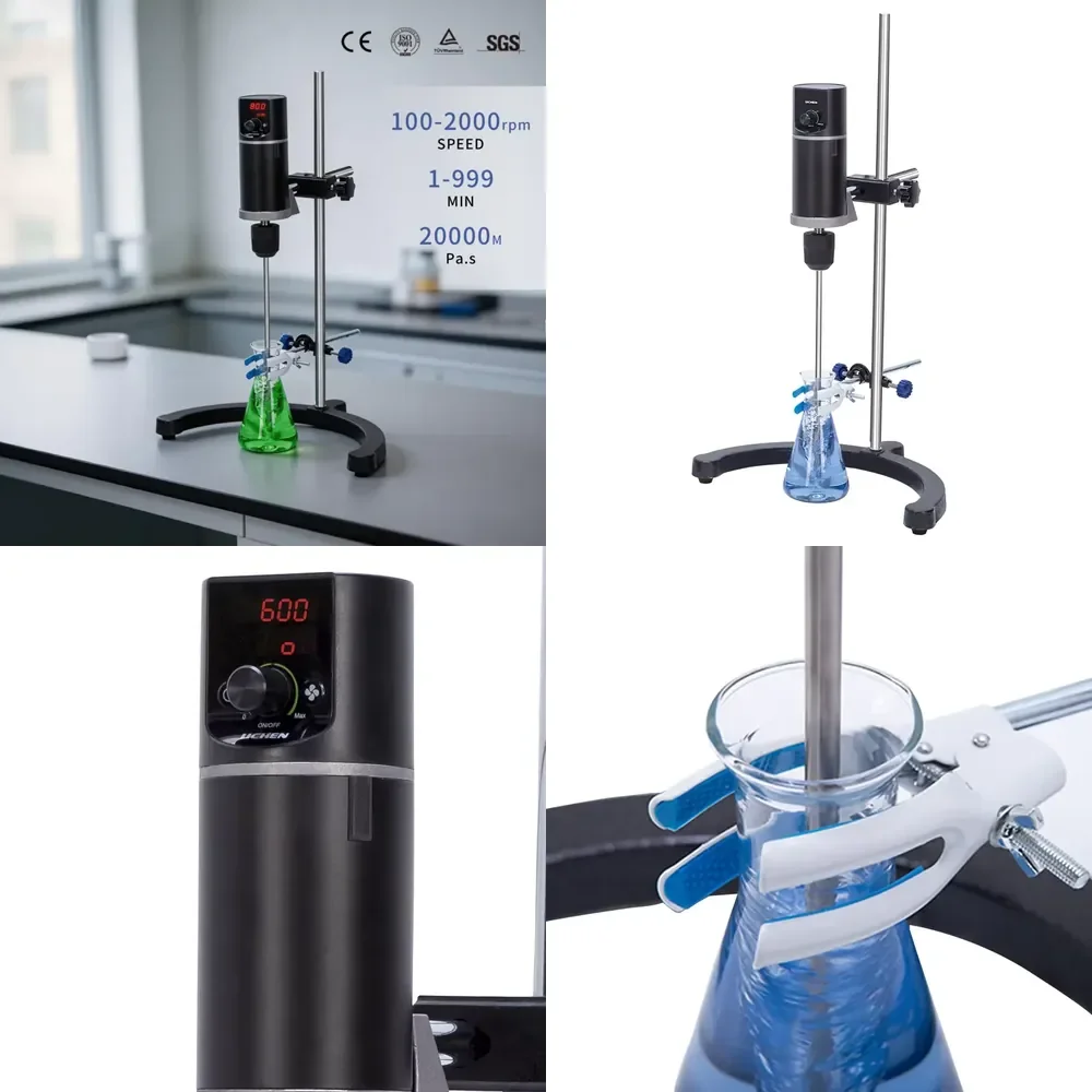 

Hot Sale Series Laboratory Digital Display Agitator Overhead Electric Overhead Agitator Chuck