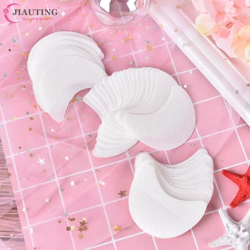 20pc Pro Cotton Eyeshadow Shield Under Eye Lint Free Patch monouso estensione ciglia finte Pad Protector Eye Lip Makeup Tool