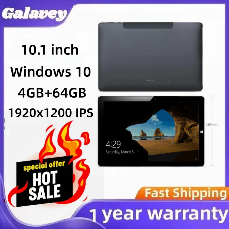 

WholeSales 10.1 INCH Windows 10 Tablet 4GB+64GB Free Stylus Z8300 Quad Core 1920x1200 IPS Tablet Screen WIFI