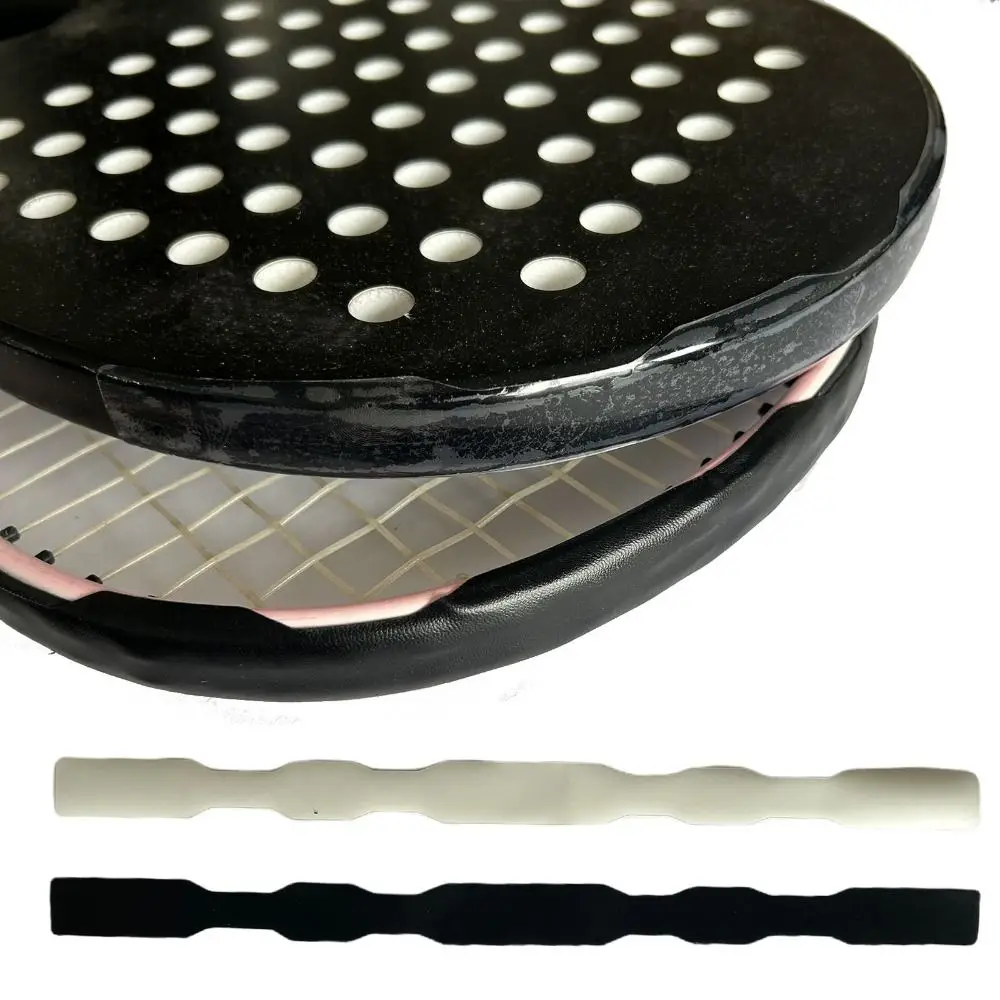 PU Pickleball Racket Edge Sticker Anti-friction High Elastic Paddle Head Edge Tape High Fit Durable Racket Edge Protector