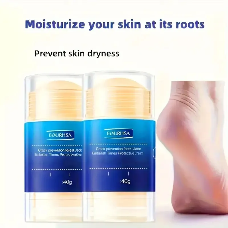 

2Pc Hand And Foot Anti Cracking Cream, Moisturizing Repairing Dry Cracked Skin Stick 40G