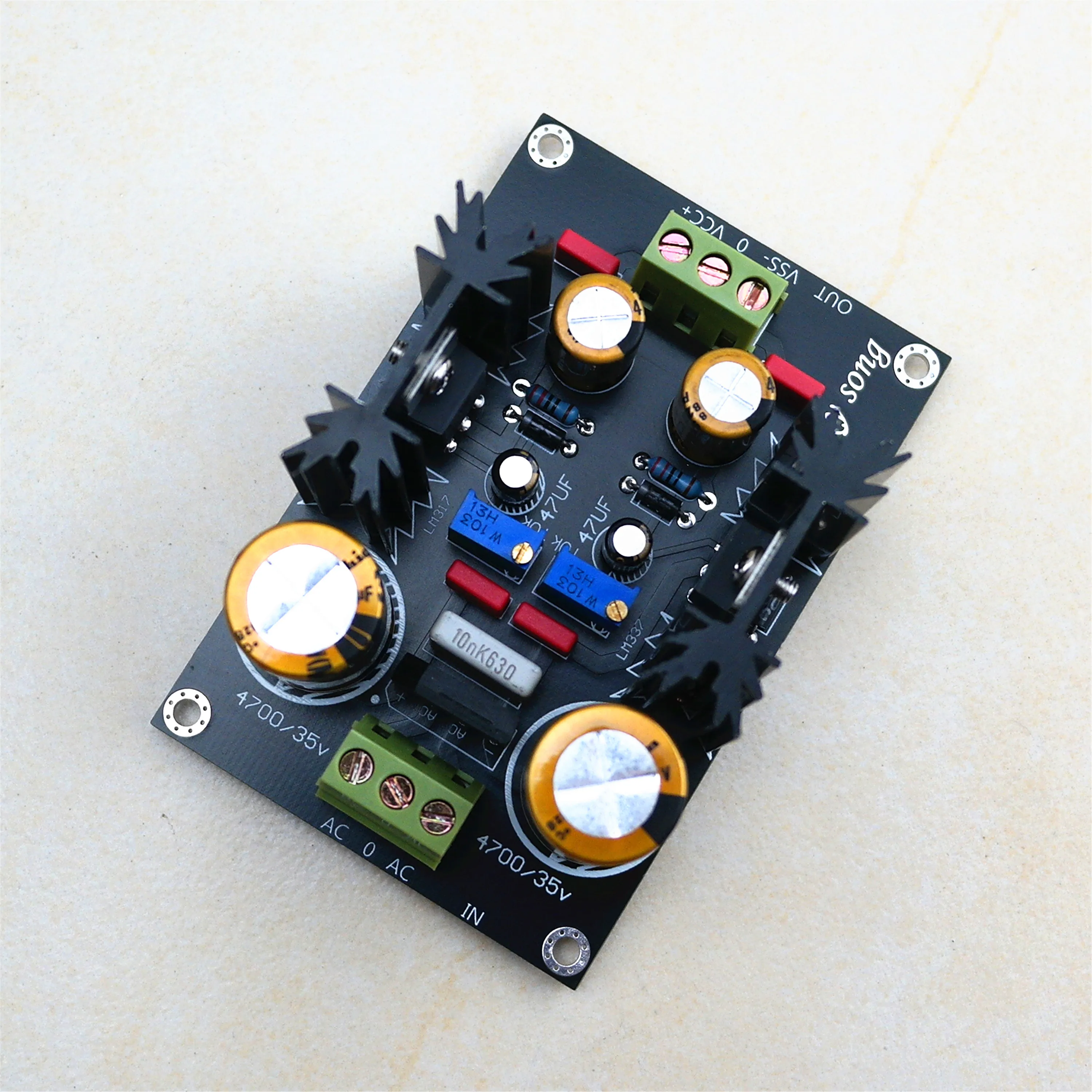 Регулируемый Фильтр LM317 LM337 стабилизированная плата питания DAC Pre stage