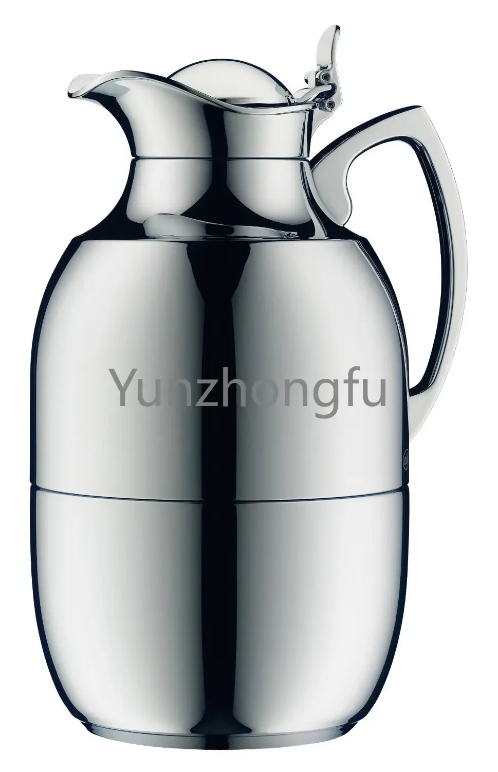 Black Diamond Chrome-Plated Vacuum Glass Insulation Pot Household Thermos Coffee Pot Teapot