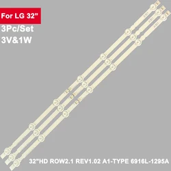 3Pcs Led Backlight Strip For LIG 32LN 7leds 32LN541V 32LN540V 6916L-1437A 6916L-1438A 32LB530U 6916L-1204A 32