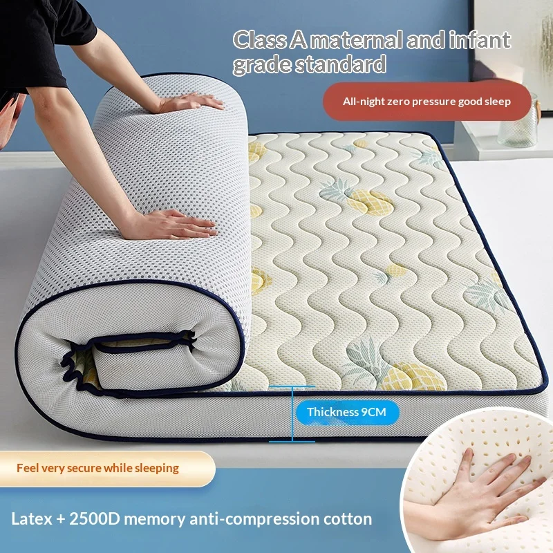 Filler latex non-full latex Mattress Natural Latex Mattress Topper Thick Soft Tatami Student Dorm Hotel Double Queen Twin Home