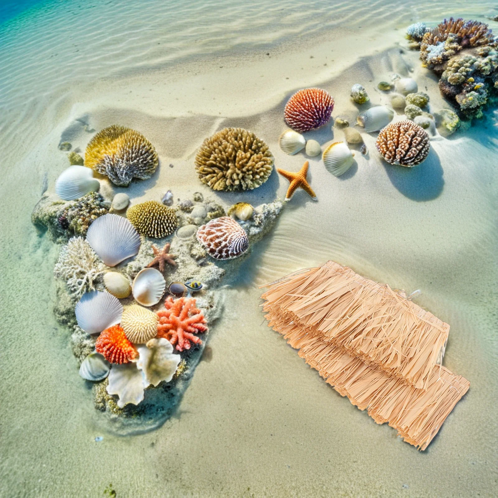 6 pièces Miniature toit au chaume paille artificielle rouleaux de chaume pour bricolage artisanat petit toit matériel Micro paysage chaume artificielle