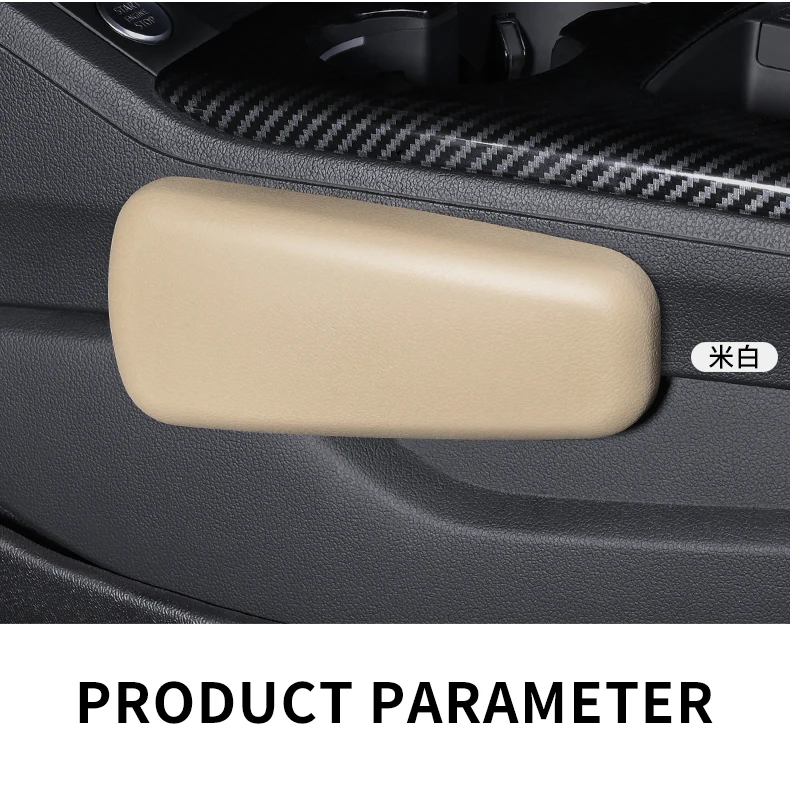 Ellenbogenpolster, Armlehne für Auto, weiches Leder, Armlehnenkissen, bequeme Unterstützung, Auto-Innenzubehör, Kniekissen, Autotürpolster – Detail 11