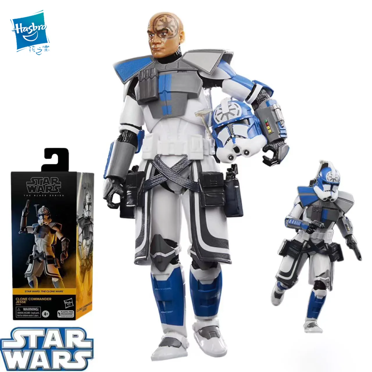 

Hasbro The Black Series Star Wars The Clone Wars Clone Commander Jesse 6 Icnhes Original Action Figure Kid Toy Gift Collectible