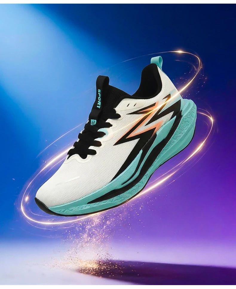 Neue Sportschuhe für Männer Leichte Laufschuhe mit Carbonplatte Atmungsaktive Mesh-Sneaker für Marathonrennen und Leichtathletik-Training – Detail 20