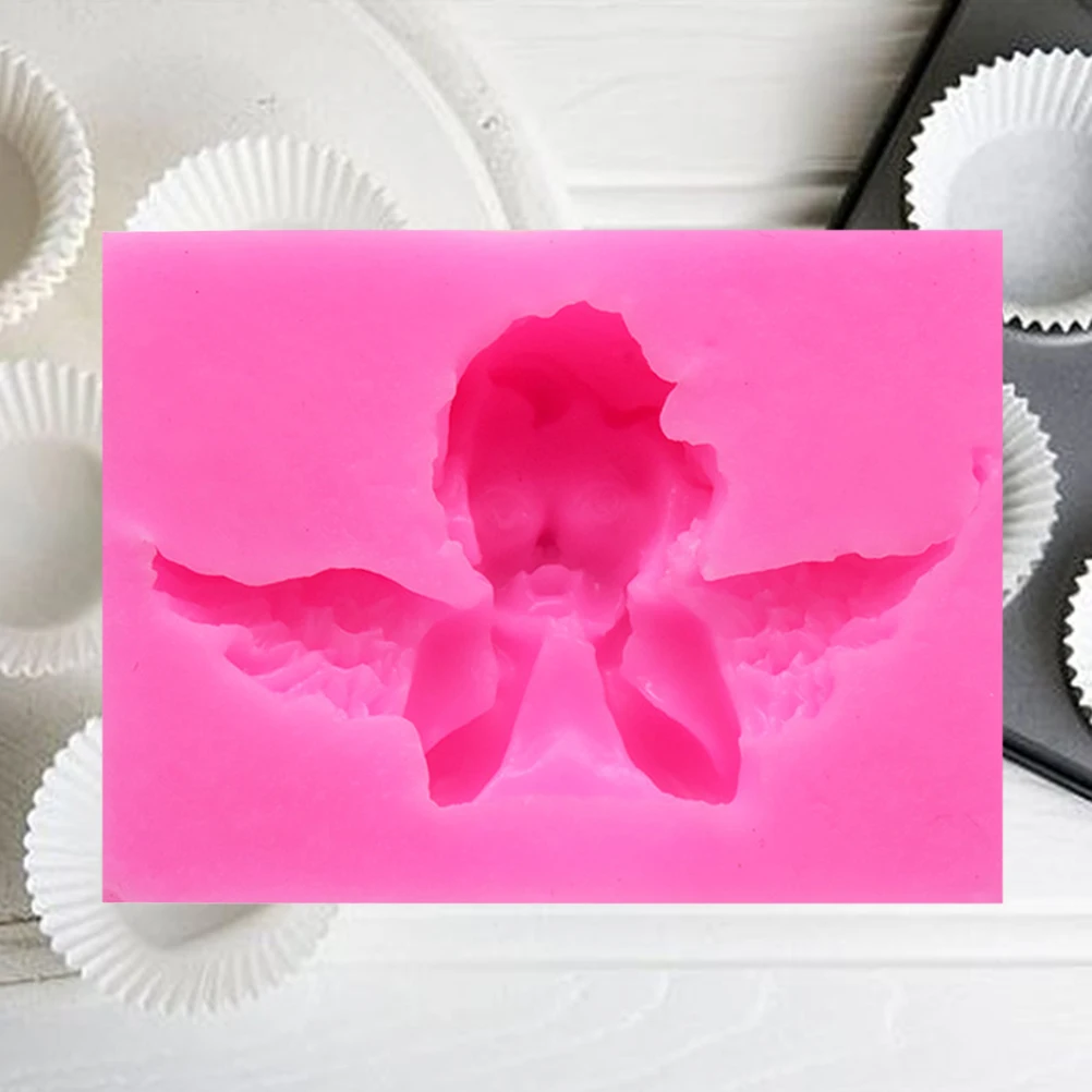 

angel cupid fondant mold cupid cake mold silicone baking mold silicone cake mold silicone fondant molds