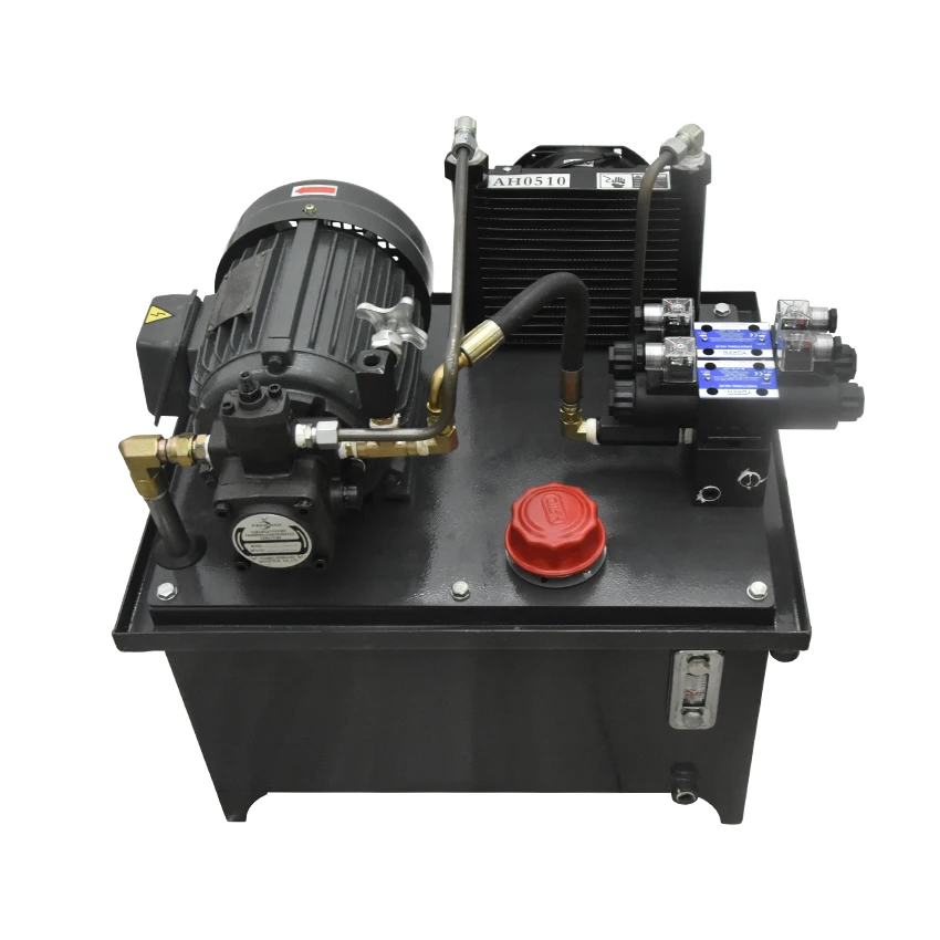 YT01-2 Hydraulic System Hydraulic Station Hydraulic Pump Station Cylinder Assembly Hydraulic Power Unit 0.75kw/1.5kw 12L/min