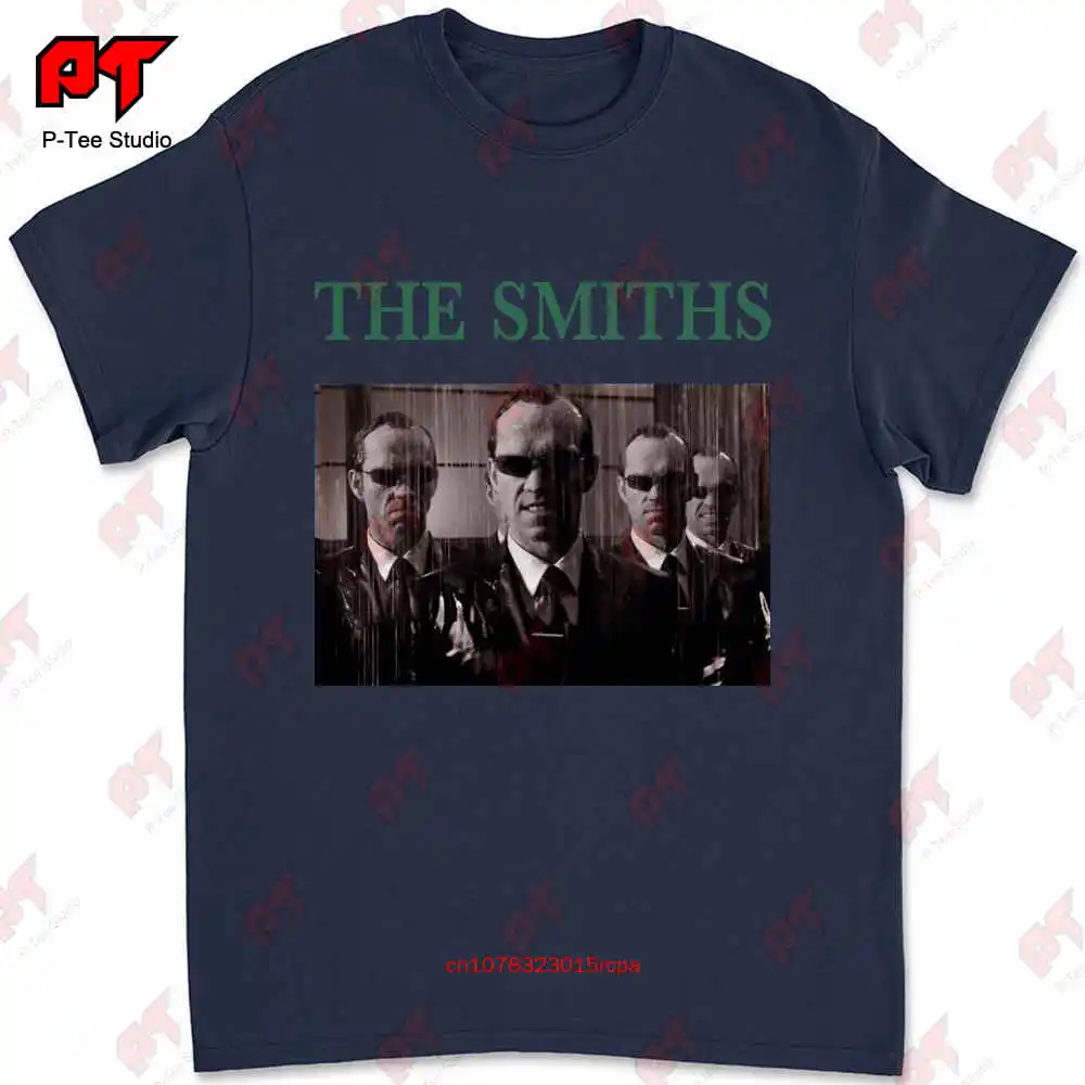 The Matrix X The Smiths Rock Retro Movie T-shirt F1HX