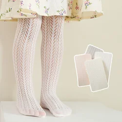 Lawadka 2-10Years Tights for Girls Summer Mesh Thin Children's  Pantyhose Fashion Soft Baby Girl Tights Cotton Kids Stockings