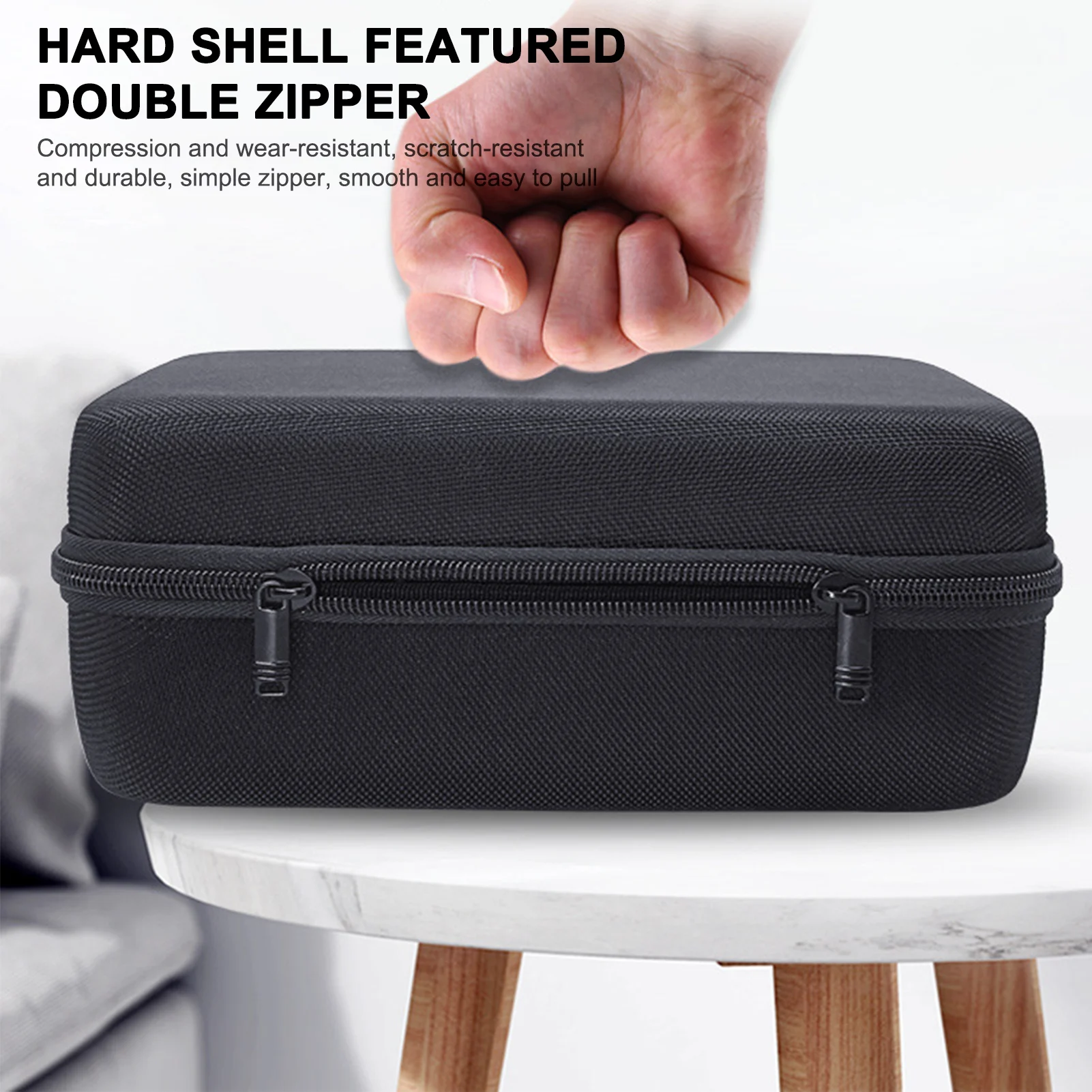 Hard EVA Case Storage Bag Impact Resistant Travel Motorcycle Charger Storage Bag Shockproof Electric Car Power Handheld