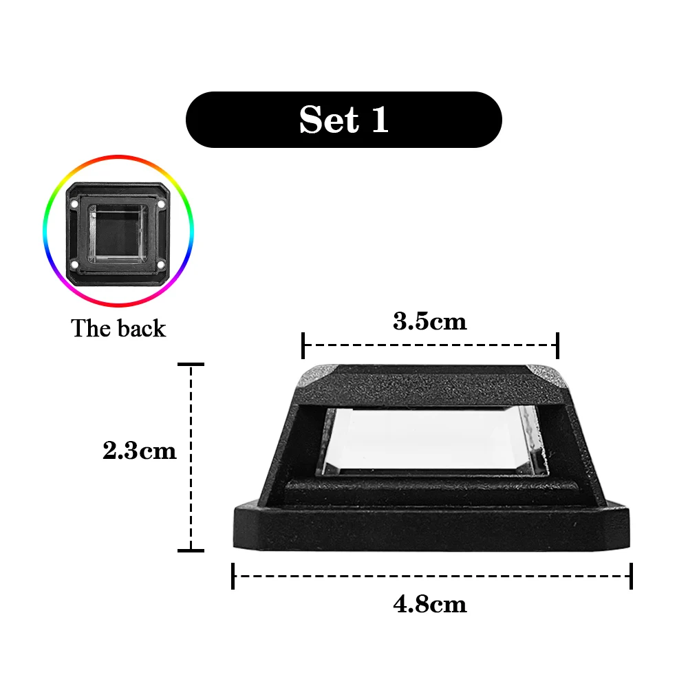 12/16 Lines Laser Level Protective Glasses Vertical and Horizontal Lasers Glass Protective Cover Accessories