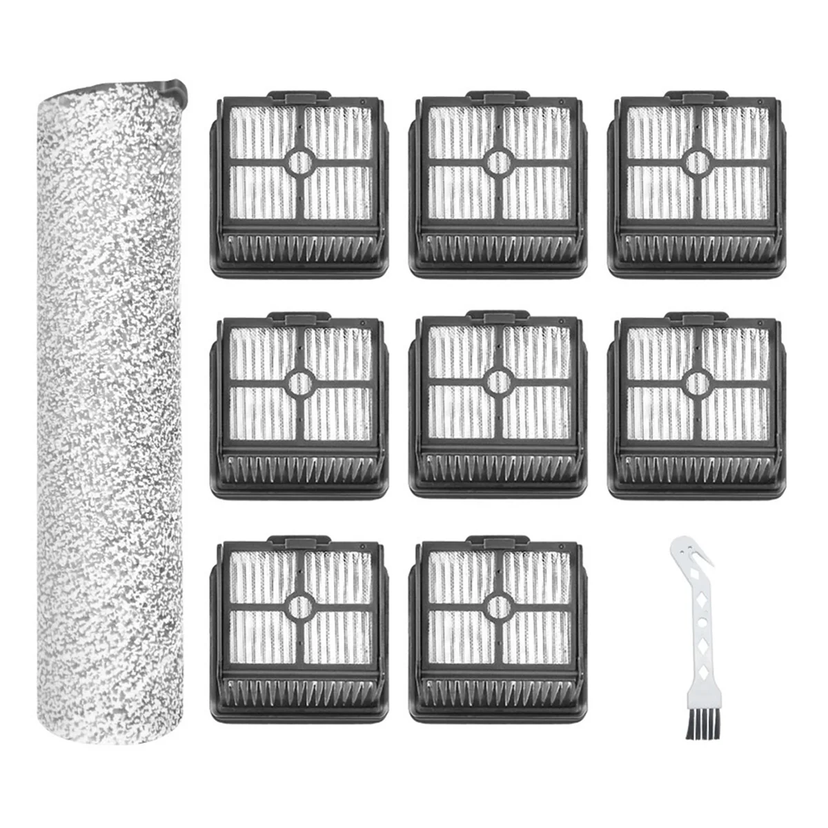 Filtro Hepa de cepillo de rodillo para aspiradora central H12, accesorio de repuesto, pieza de repuesto