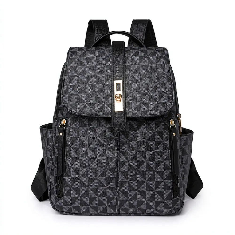 Lässiger Damen-Rucksack im Vintage-Stil mit großem Fassungsvermögen, wasserdicht, für Reisen und Schule, Schultertasche
