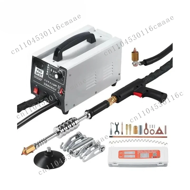 Stud Welder Repair Kit 1.8KW Auto Body Spot Welding Dent Puller Machine with 7 Welding Modes for Car Truck Dent Repair
