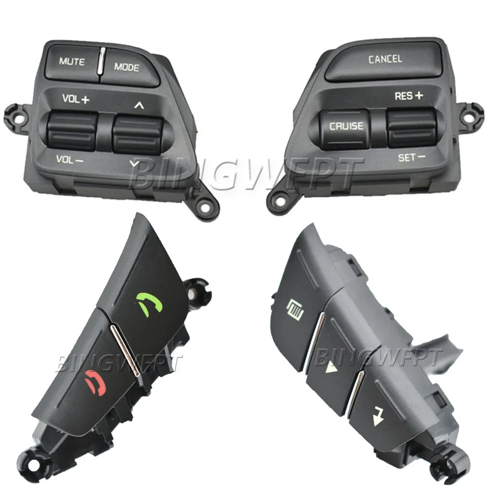 Steering Wheel Buttons Separate To Sell For KIA k3 2014-2016 Rio 3 2014-2016 Cerato Classic 2017 Ceed Jd 2012-2014 Button Switch