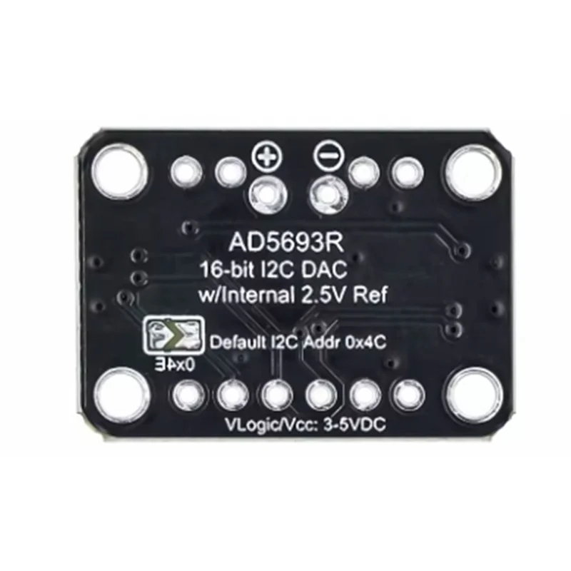 Goed gemaakt-AD5693R 16-bit DAC-module I2C-interface voor digitale signaalconversie-voor STEMMA QT Qwiic