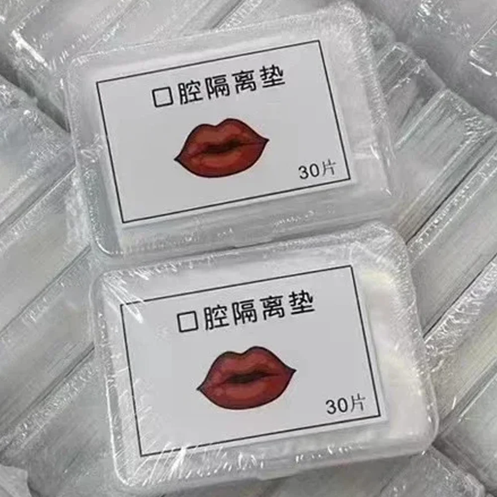 

Изолирующая подушечка для микроблейдинга для губ и полости рта, татуировка для губ, 1 коробка, 30 шт., одноразовая защитная пленка, инструмент для перманентного макияжа, татуировки