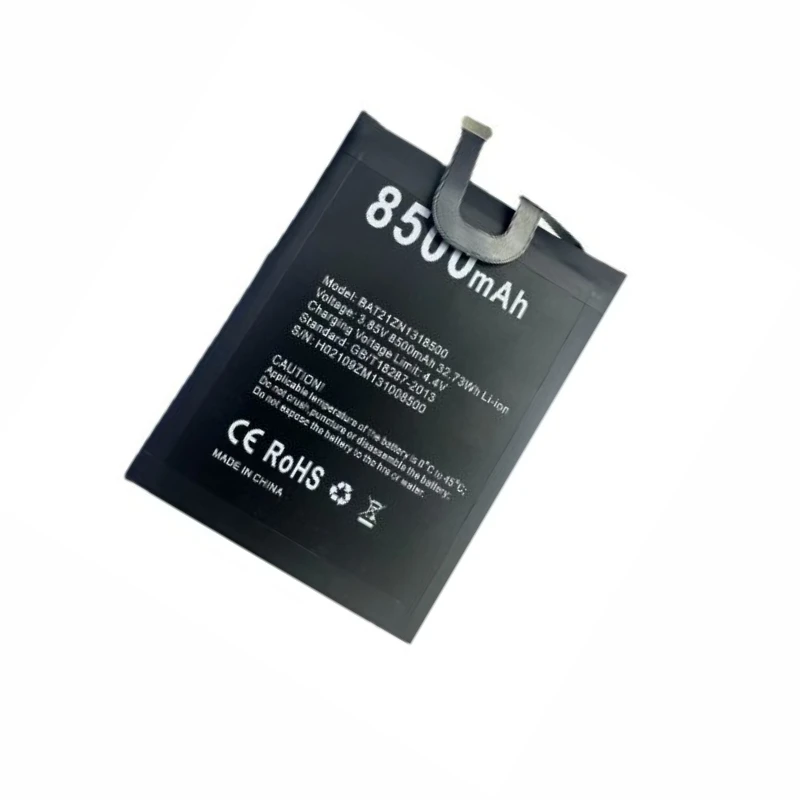 BAT21ZN1318500 بطارية ل Doogee S97 Pro 8500mAh ليثيوم أيون بطاريات قابلة للشحن تتبع رقم ملحقات الهاتف