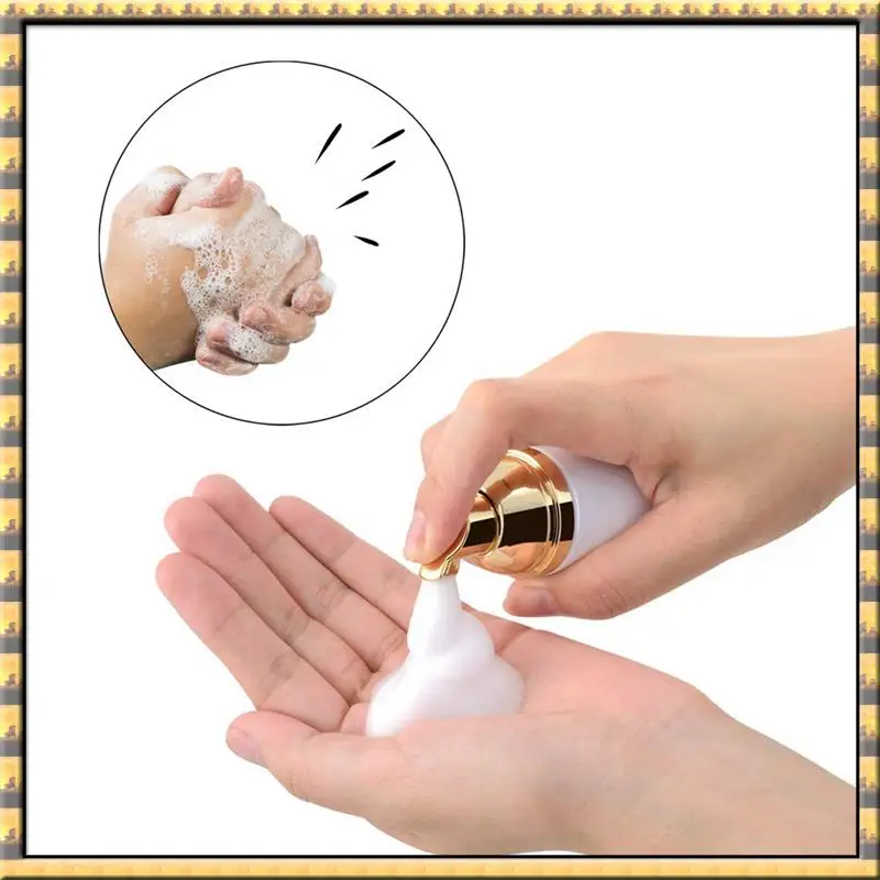 

Hot Sale 50Ml Empty Bottles Travel Soap Bottles Plastic Foam Dispenser Bottles Foam Soap Pump Dispensers Cleaning,Travel 60Pcs