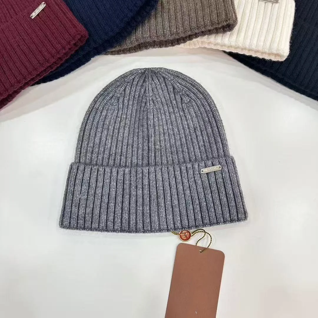 

Вязаная шапка с буквенным принтом, шерстяная шапка унисекс в стиле Instagram, теплая повседневная кепка в рубчик, модная универсальная зимняя шапка, толстая вязаная зимняя шапка