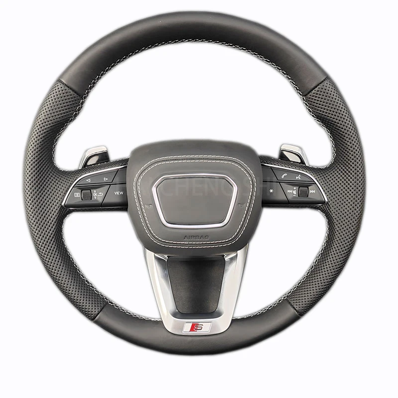 Round multifunctional steering wheel assembly is suitable for Audi a6l A4L Q5 A5 A7 Q7 A8