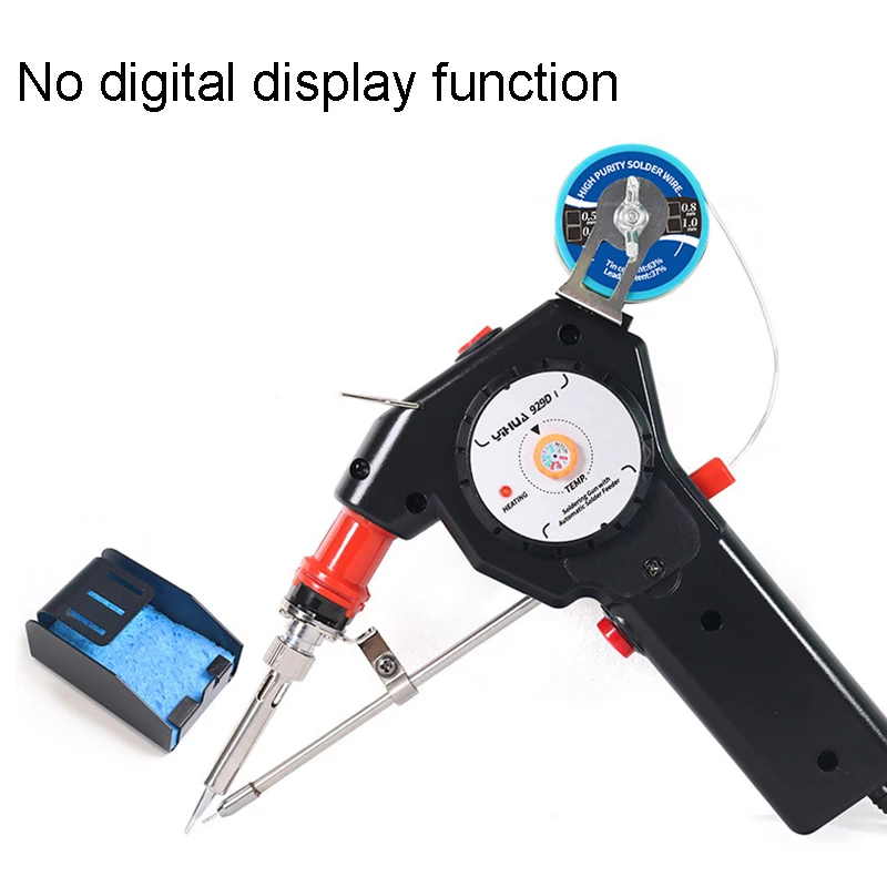 Yihua 929D-I 929D-II Portable Digital Auto Feed Soldering Adjustable Temperature Electric Soldering Iron Tin Wire Set