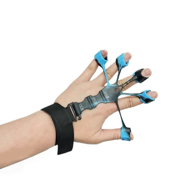 Fingertrainer, Griffkrafttrainer, Handtherapiegerät, Fingertrainingsgerät und Handkrafttrainer – Detail 4